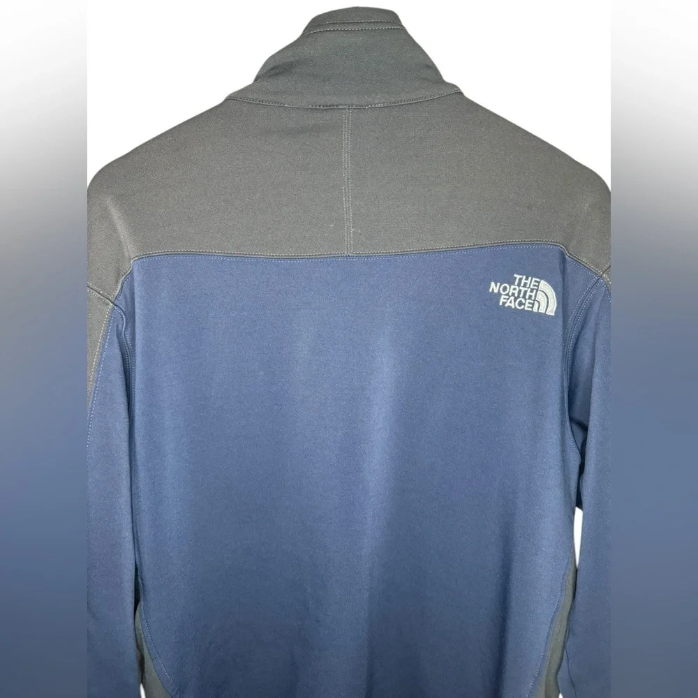 The North Face Soft Shell Jacket Mens Size L Blue Grey